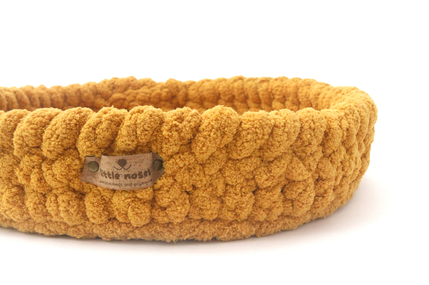 Sunflower yellow pet bed