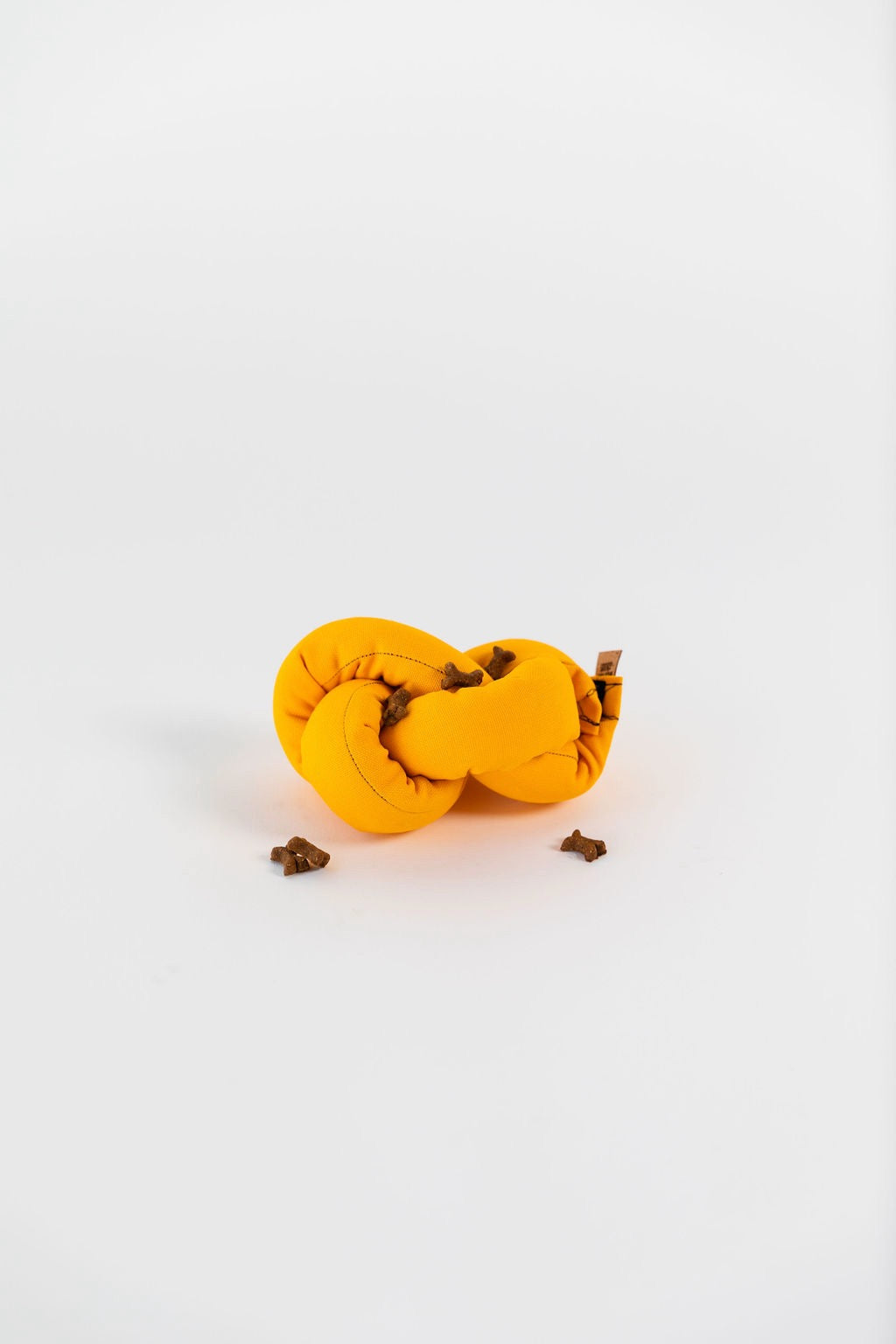 Sunflower yellow canvas puzzle toy knot