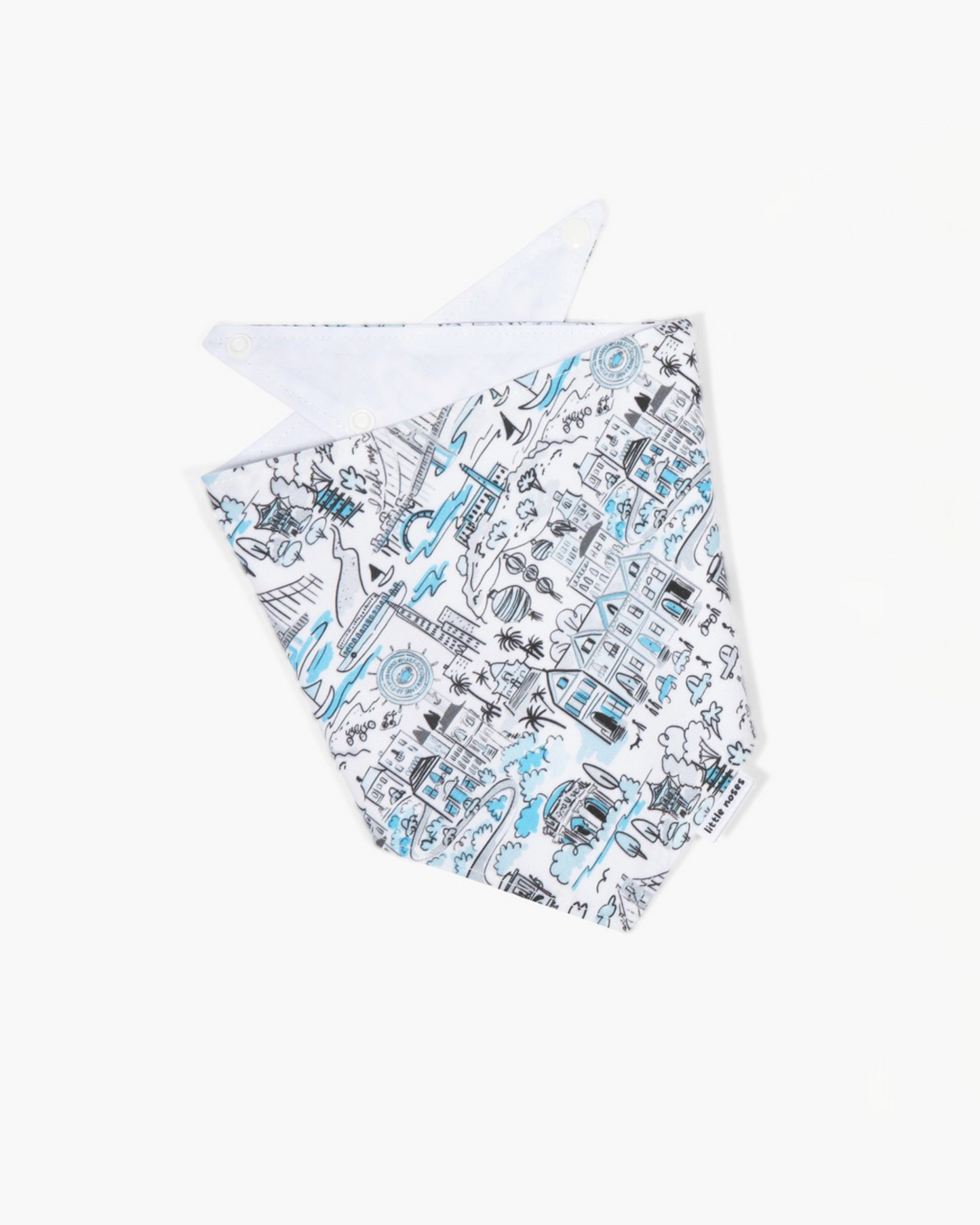 San Francisco skyline pet bandana