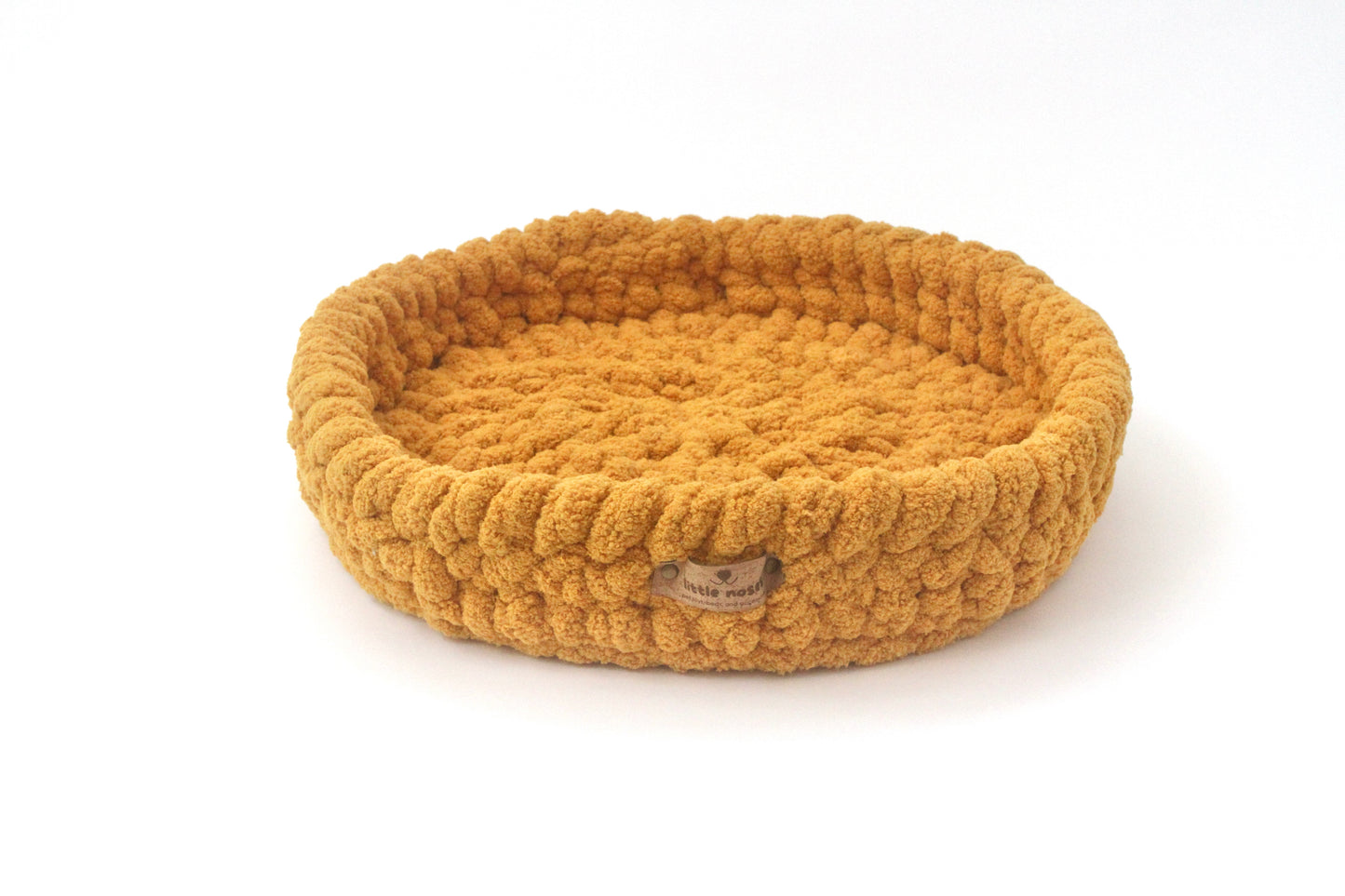 Sunflower yellow pet bed