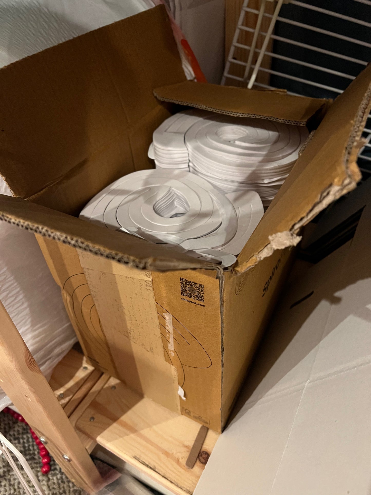 Cushioning SpiroPack paper