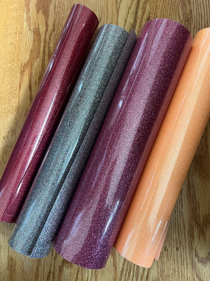 Glitter cricut iron on materials