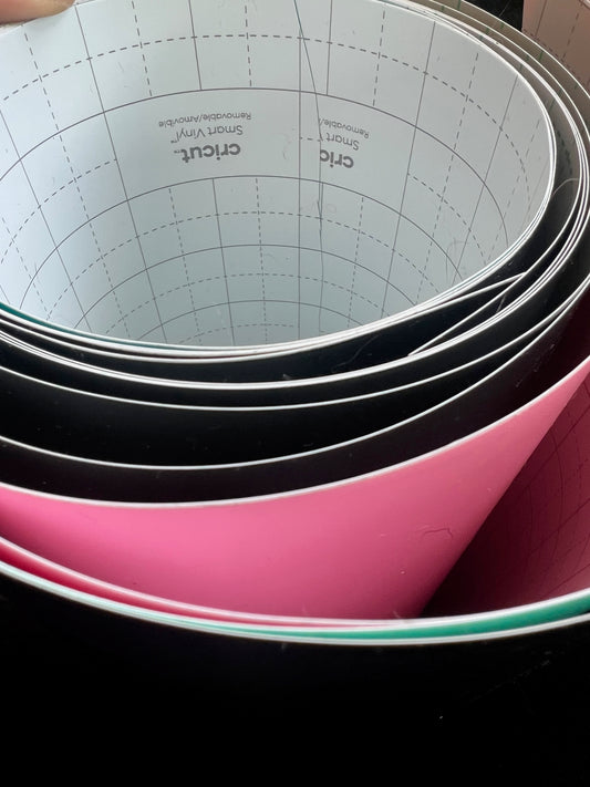 Smart removable vinyl cricut rolls