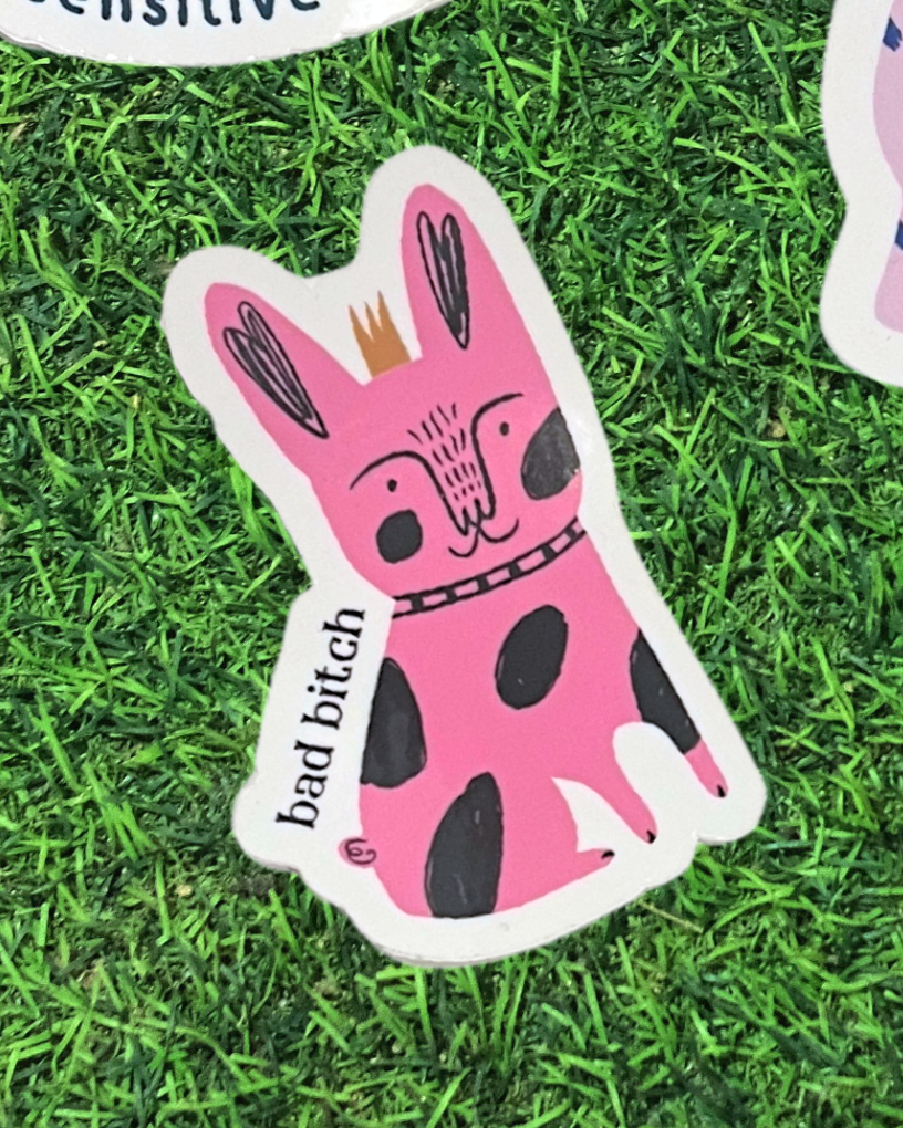 Bad b*tch sticker