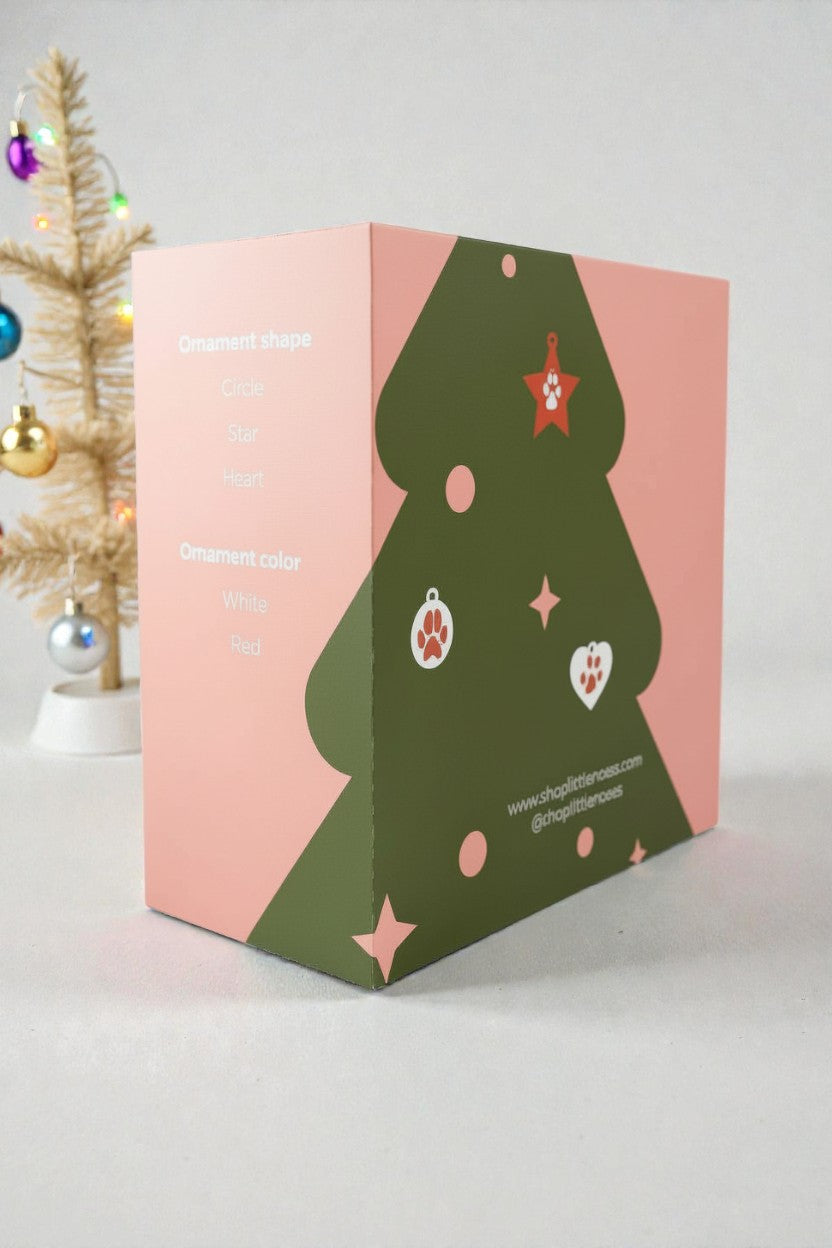 Paw print ornament kit